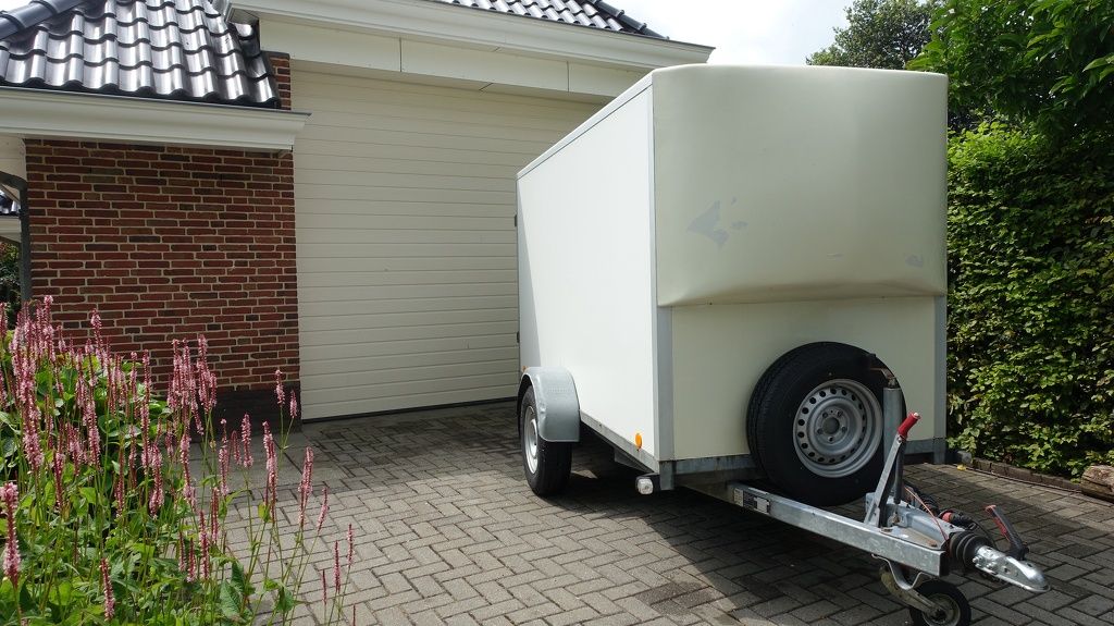 Gesloten aanhangwagen