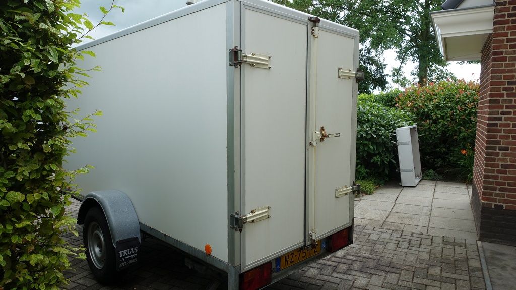 Gesloten aanhangwagen