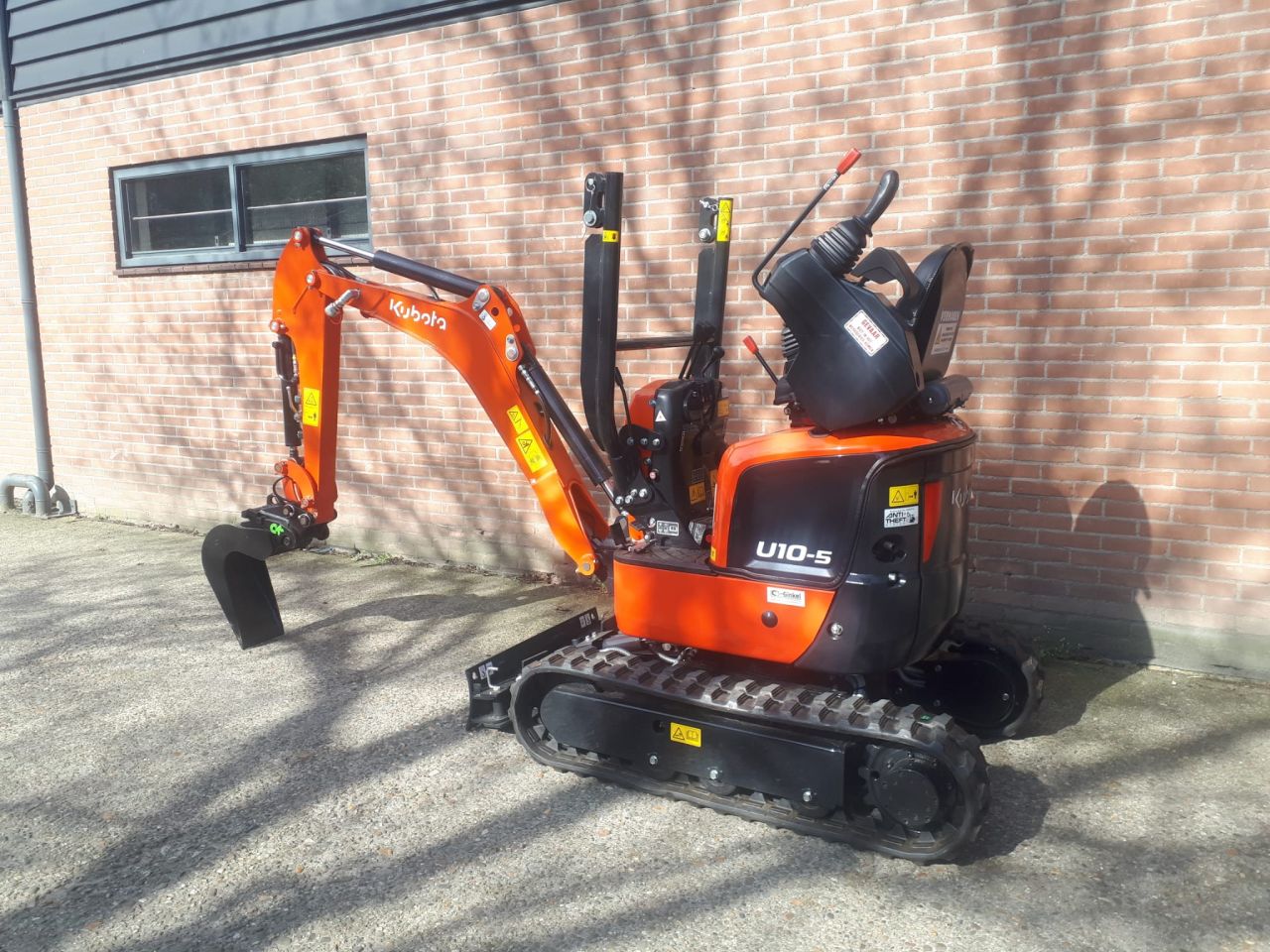 NIEUW Kubota rupskraan U10-5