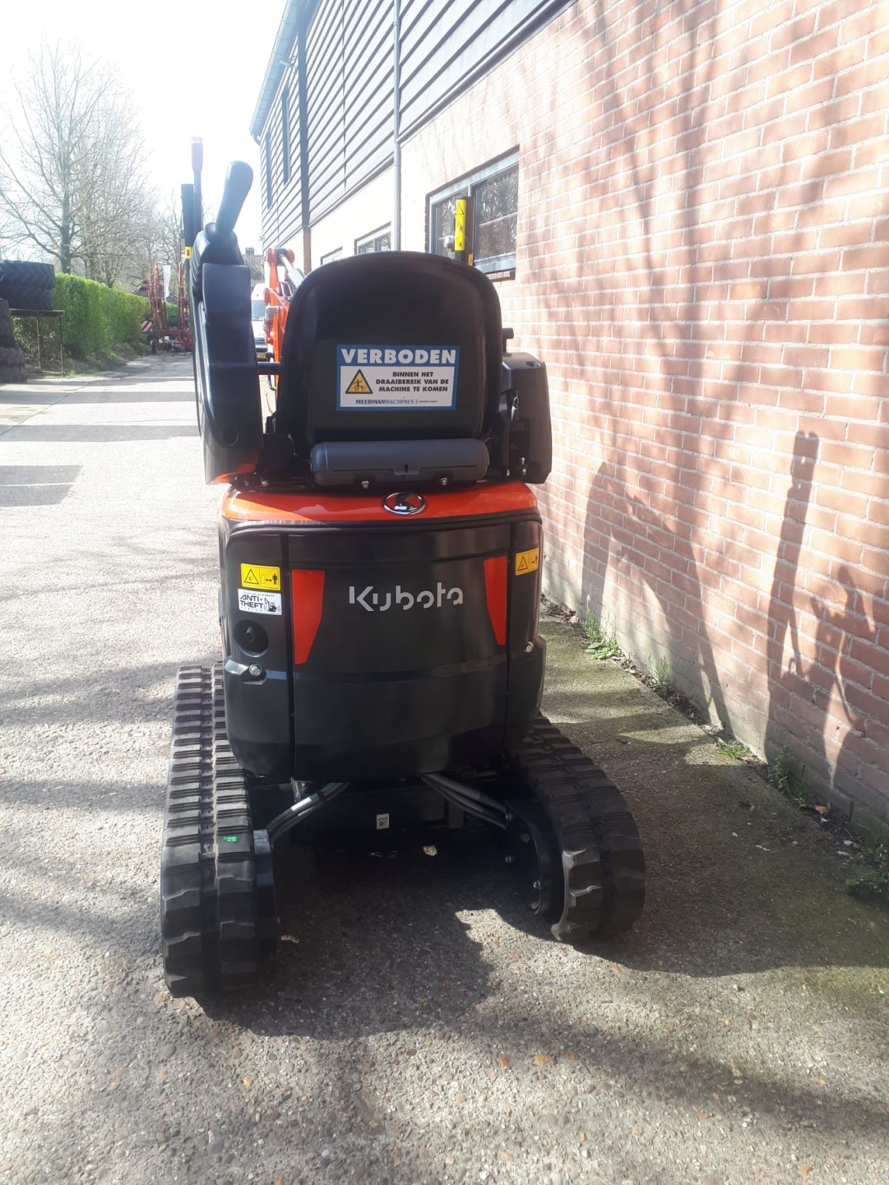 NIEUW Kubota rupskraan U10-5