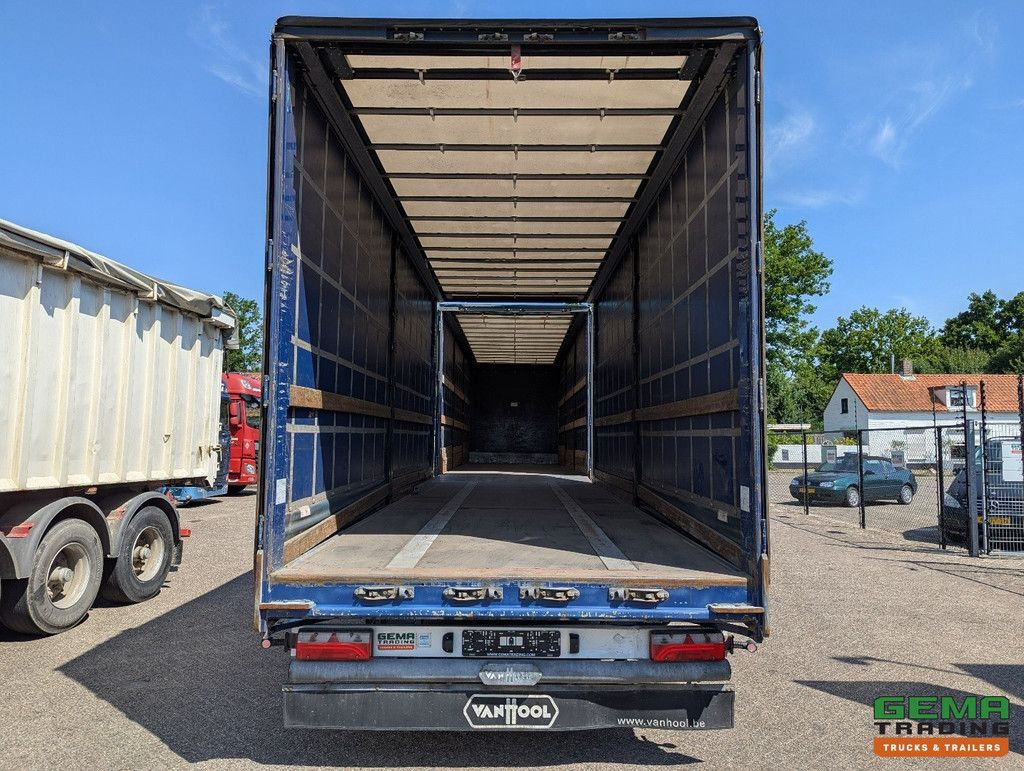 Scania G410 6x2/4 Streamline Euro6 - Retarder + Van Hool 2-Achs-Anhänger - Curtainside Combi - SmartTachoV2