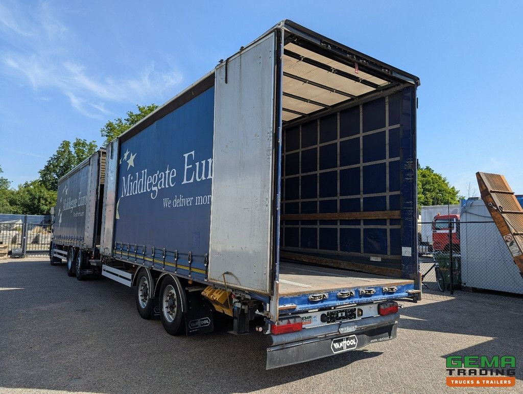 Scania G410 6x2/4 Streamline Euro6 - Retarder + Van Hool 2-Achs-Anhänger - Curtainside Combi - SmartTachoV2