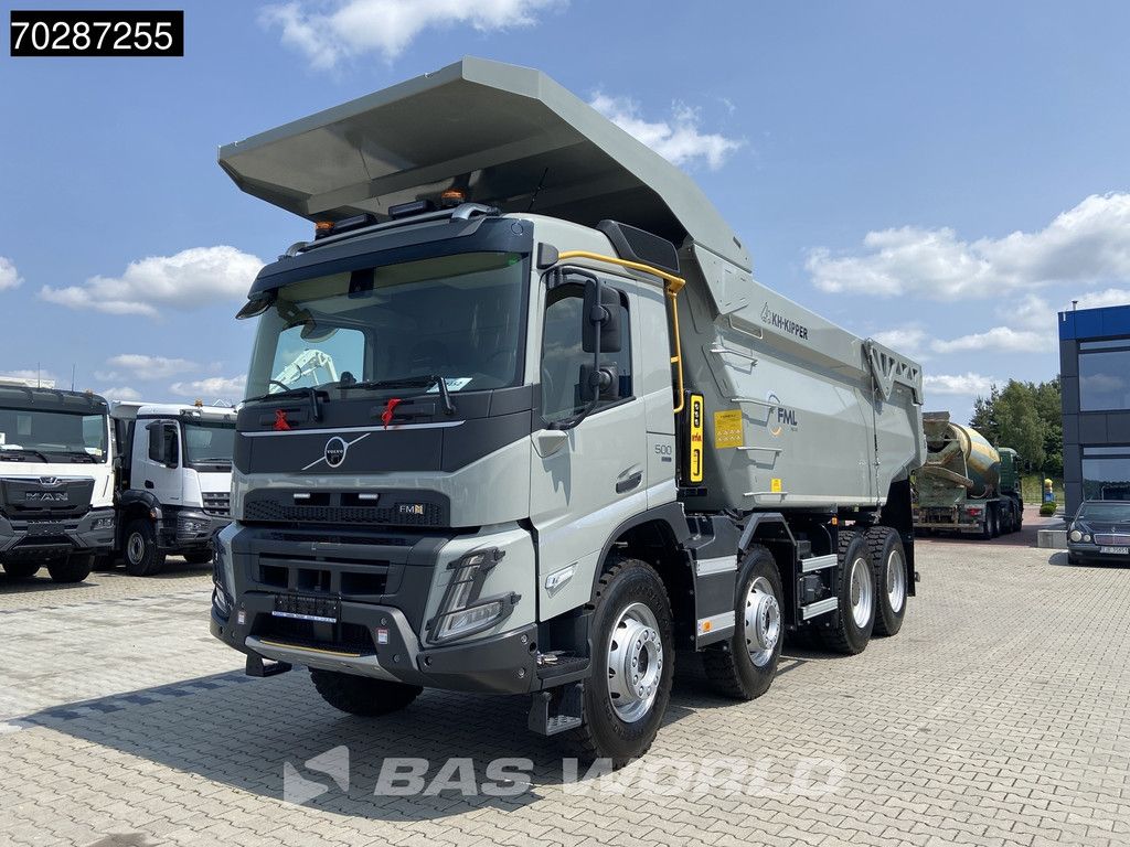 Volvo FMX FMX 500 8X4 31m3 KH-Kipper Rock Bull VEB+ Steelsuspension Euro 6