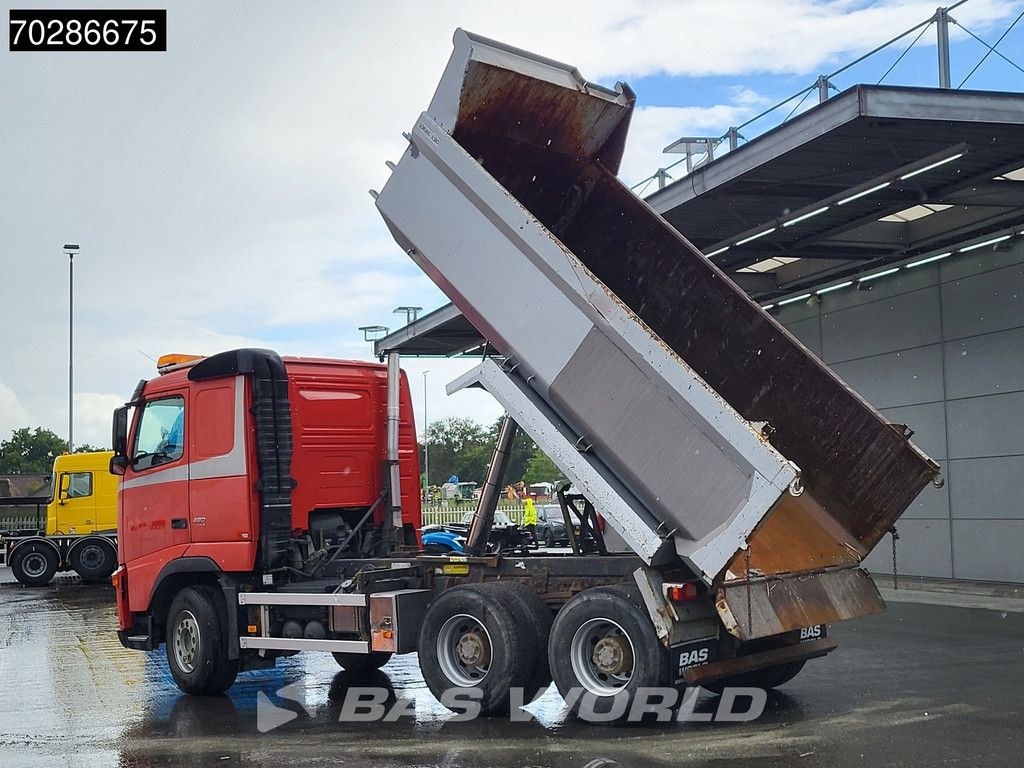 Volvo FH FH 480 6X4 10m3 Maur Tipper Big-Axle Steel suspension Automatic Euro 4