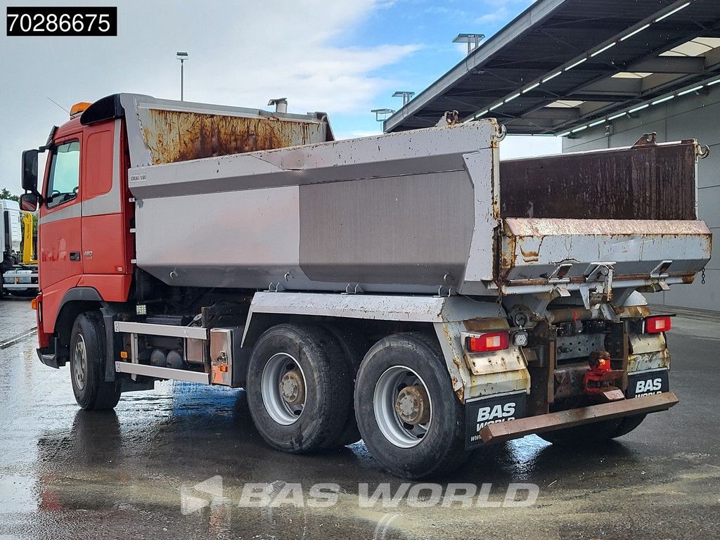 Volvo FH FH 480 6X4 10m3 Maur Tipper Big-Axle Steel suspension Automatic Euro 4