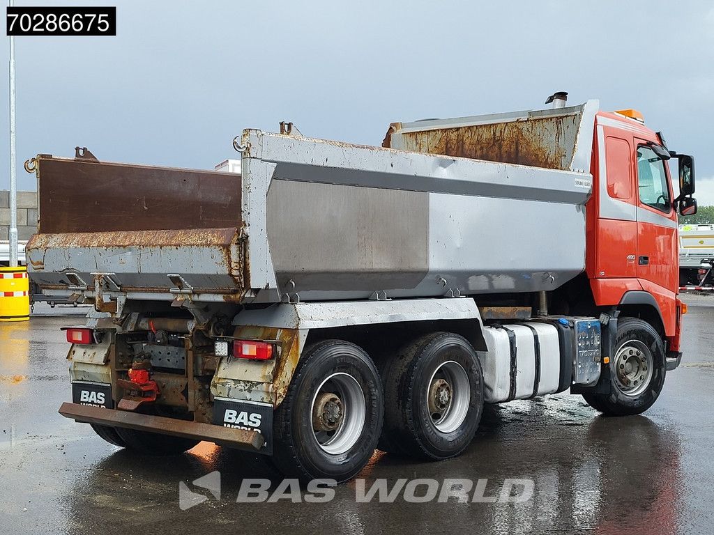 Volvo FH FH 480 6X4 10m3 Maur Tipper Big-Axle Steel suspension Automatic Euro 4