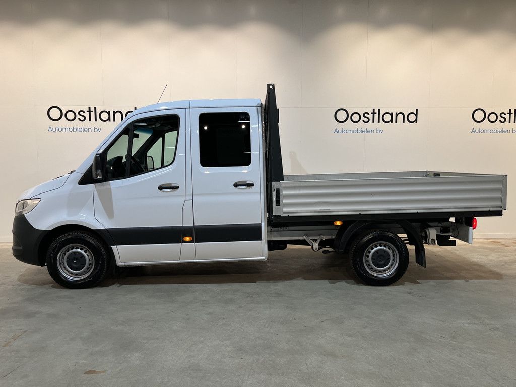 Mercedes-Benz Sprinter 315 CDI L2 RWD DC Dubbel Cabine Open Laadbak / Euro 6 / Trekhaak 3500 KG / Airco / 10.900 KM !! / BPM VRIJ !!