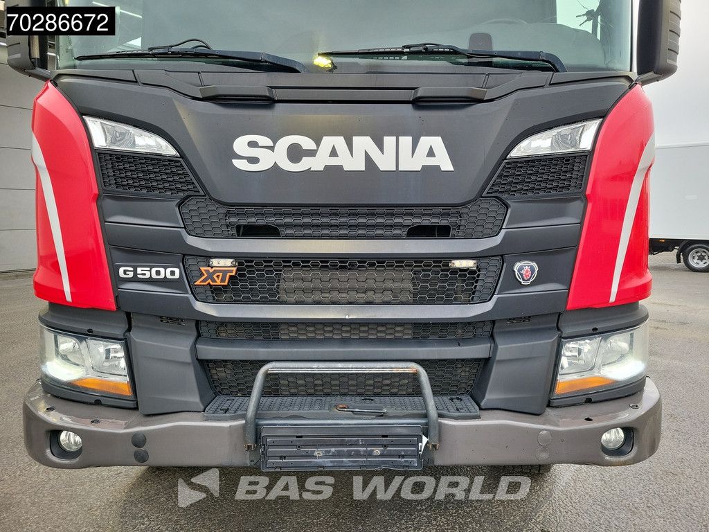 Scania G G500 8X4 15m3 Istrail Tipper Retarder 3-Pedals Steel suspension Big-Axle Navi Euro 6