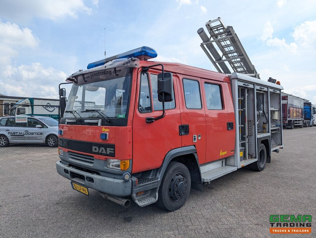 DAF AE45CE 210FF 4x2 Euro2 Ziegler TS08 LD2.800 HD265 T1.500Liters - 8 persoons - ManualGearbox