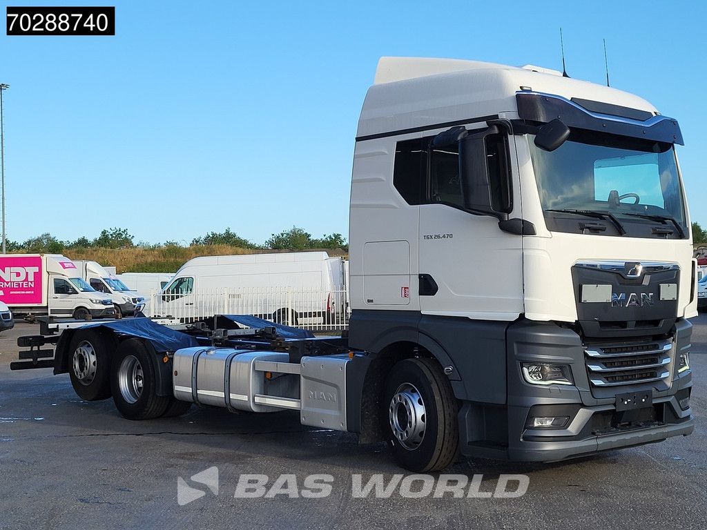 MAN TGX 26.470 6X2 BDF Standklima Retarder Lift Asche Automatic LED Euro 6