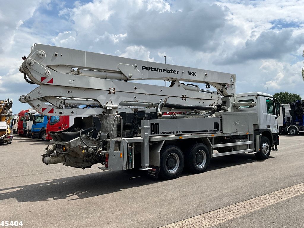 Mercedes-Benz Actros 2632 6x4 Putzmeister 36 Meter concrete pump