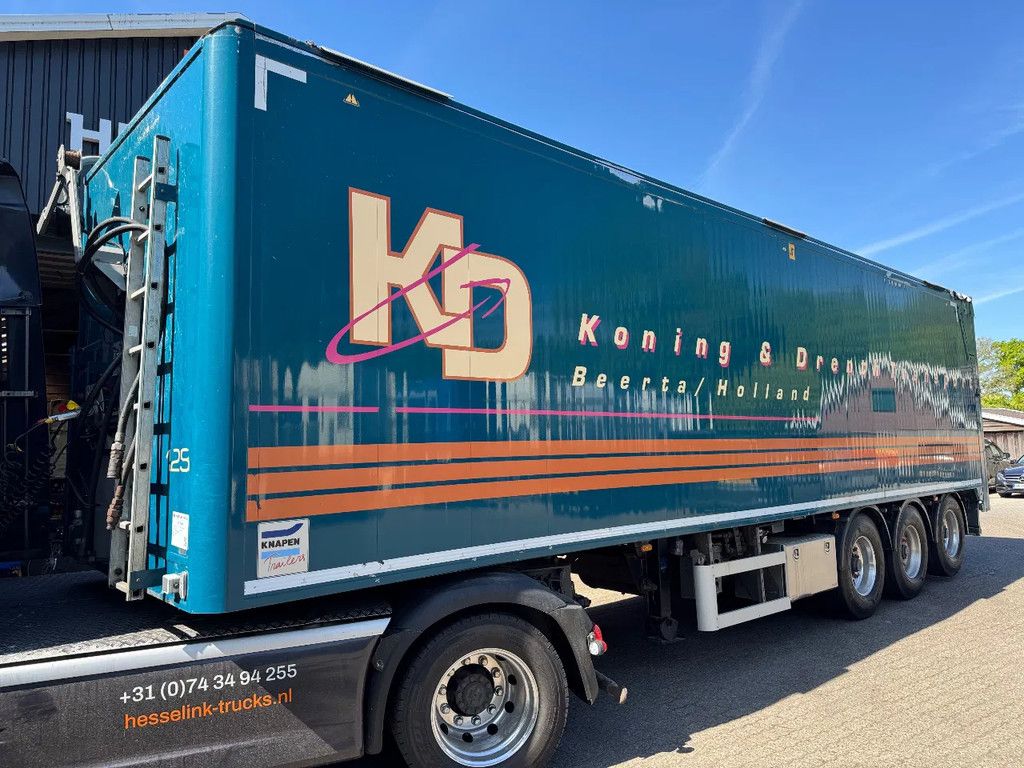 Knapen Trailers K100 65m3 Agrar 370H Automatisch zeil Liftas Alcoa