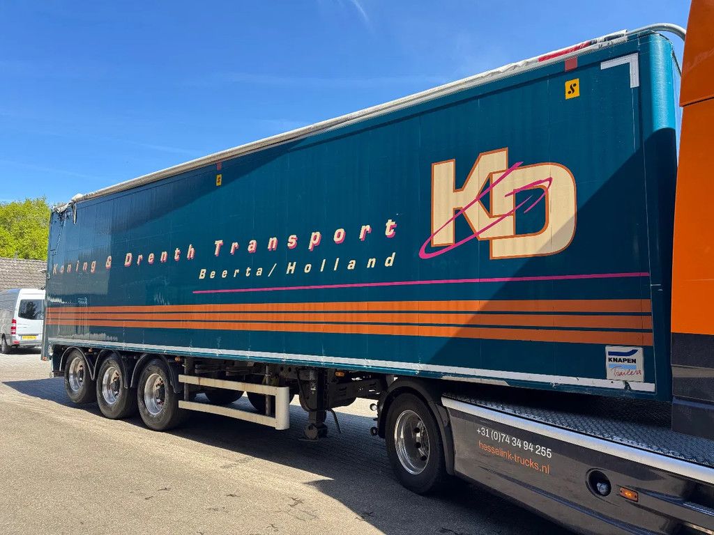 Knapen Trailers K100 65m3 Agrar 370H Automatisch zeil Liftas Alcoa