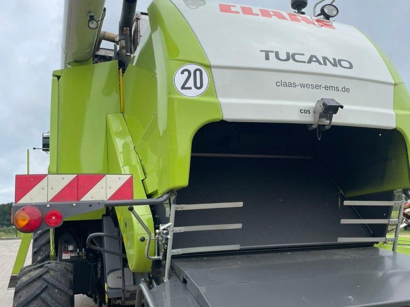 Claas TUCANO 450 APS Allrad mit SW C 600 AC u. TW, nur 926 h. !