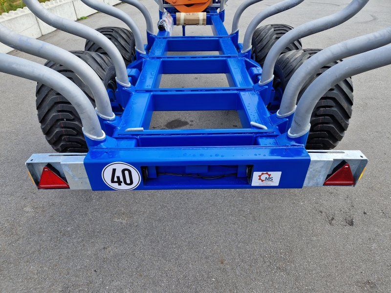 Scandic ST-12D 16t 9m Kran 750kg Hubkraft Druckluft Funkfernsteuerung