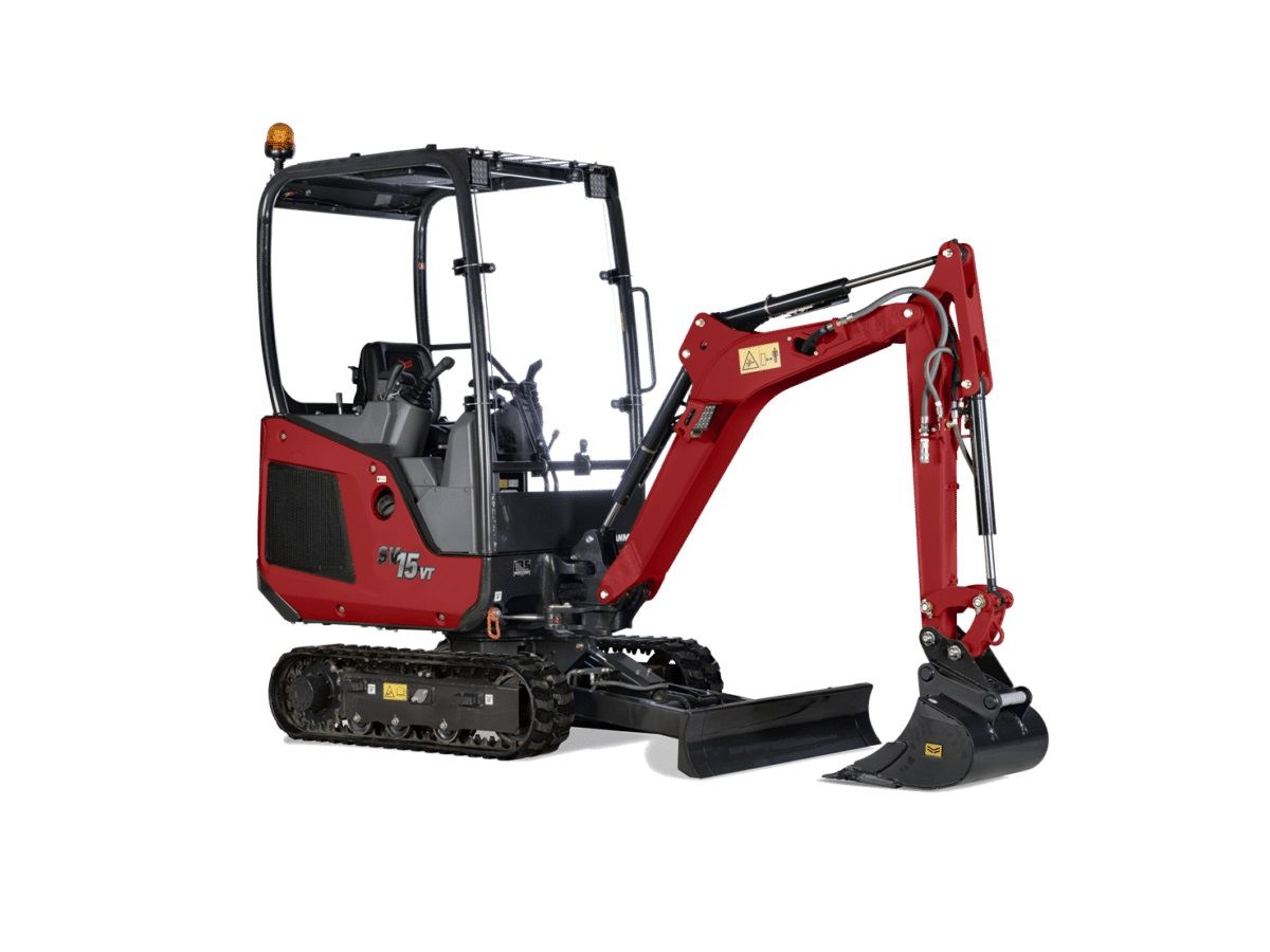 Yanmar SV15VT, minigraver, minikraan, BJ2023, Nieuw