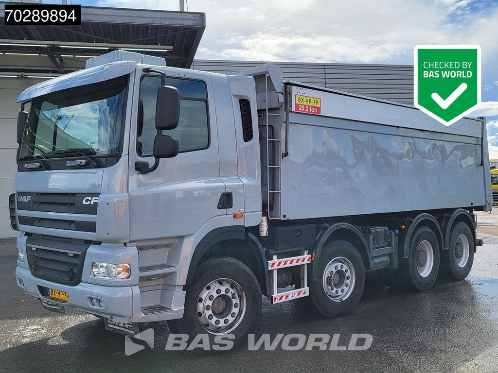 DAF CF CF85.410 8X4 NL-Truck 24m3 Tipper Full steel suspension Manual Big-Axle Euro 4