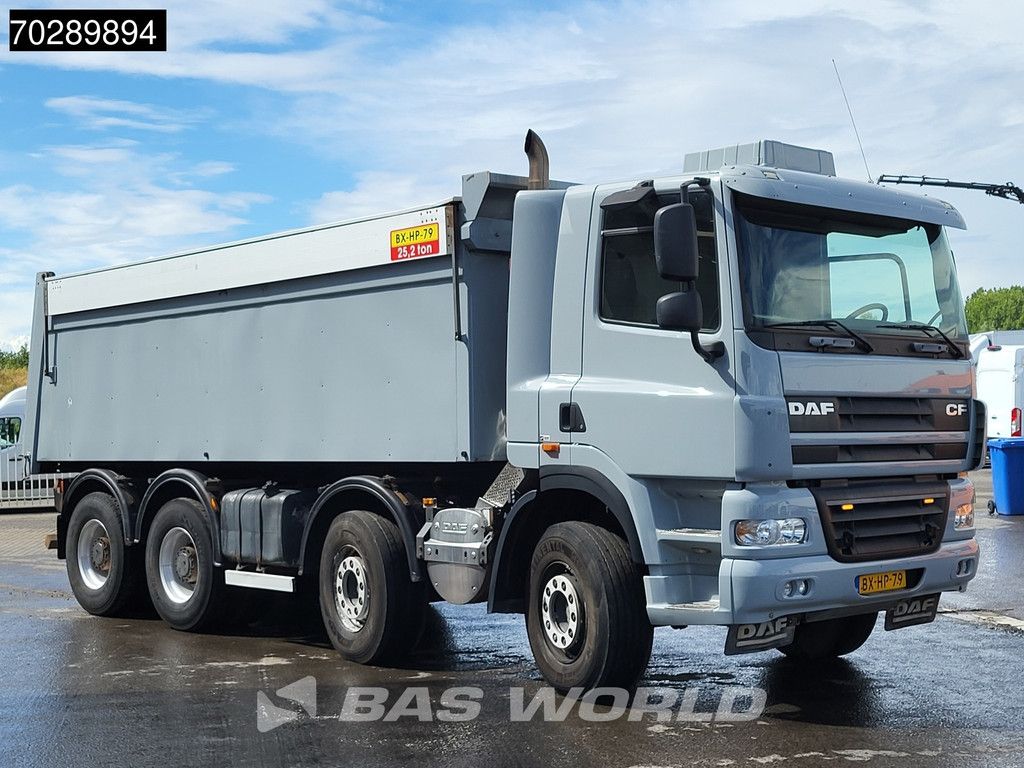 DAF CF CF85.410 8X4 NL-Truck 24m3 Tipper Full steel suspension Manual Big-Axle Euro 4