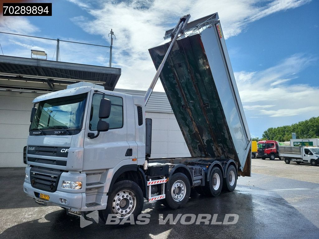 DAF CF CF85.410 8X4 NL-Truck 24m3 Tipper Full steel suspension Manual Big-Axle Euro 4
