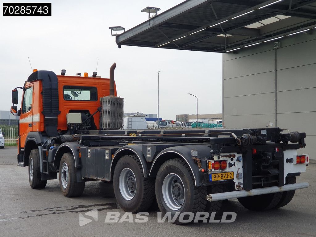 Volvo FMX FMX 500 8X4 NL-Truck 28tons SAWO cable lift Steelsuspension Retarder Automatic Euro 6