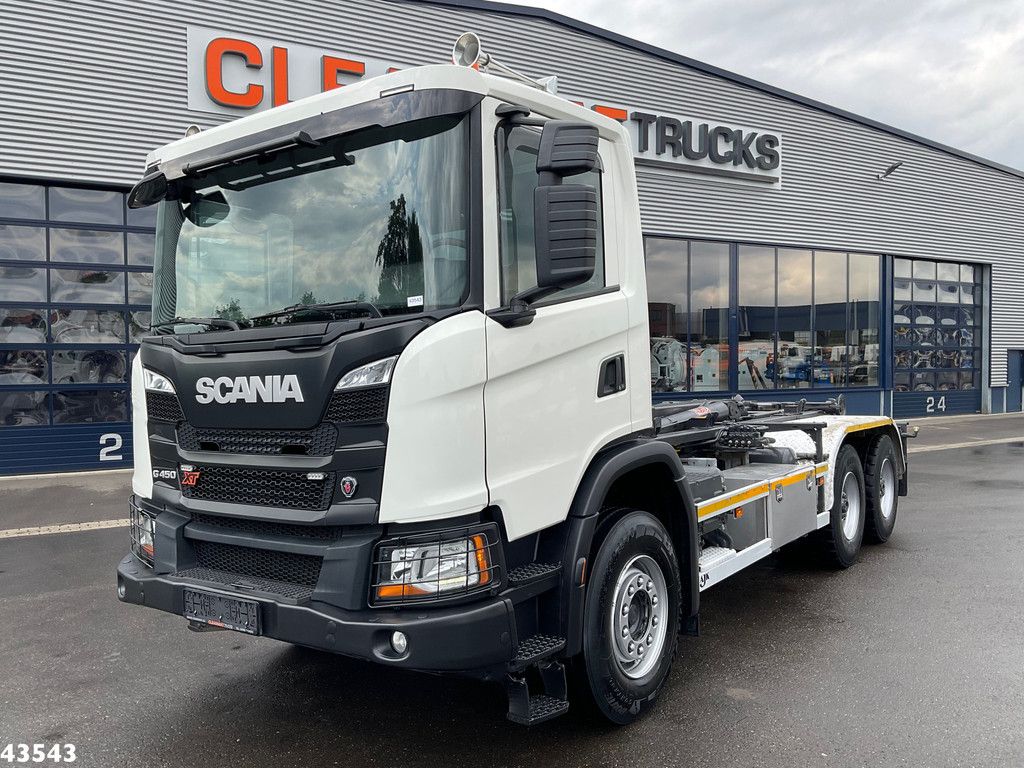 Scania G 450 6x4 AJK 20 Ton haakarmsysteem