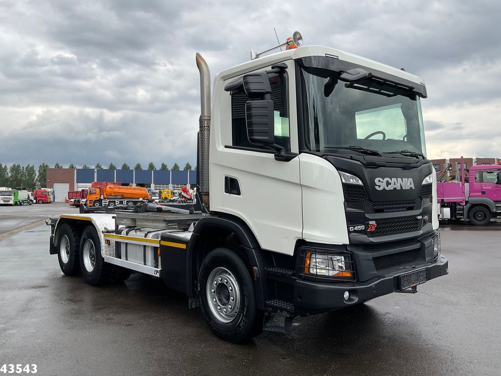 Scania G 450 6x4 AJK 20 Ton haakarmsysteem