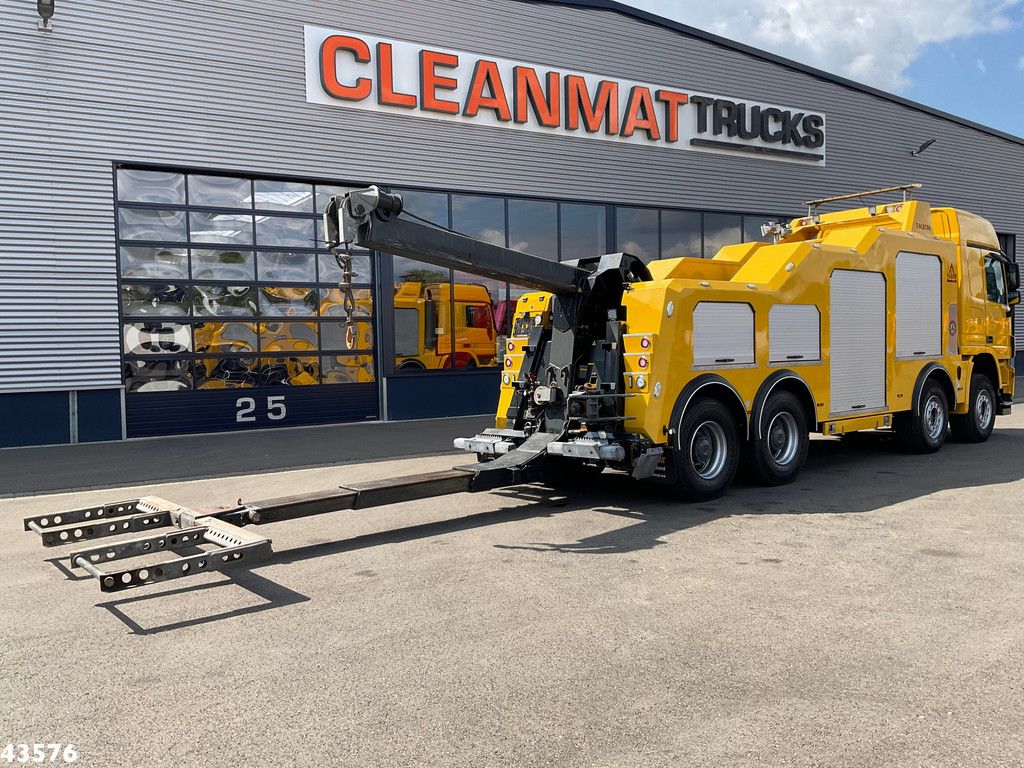 Mercedes-Benz Actros 4148 K 8x4 Falkom Abschlepp met WSK Just 144.539 km!