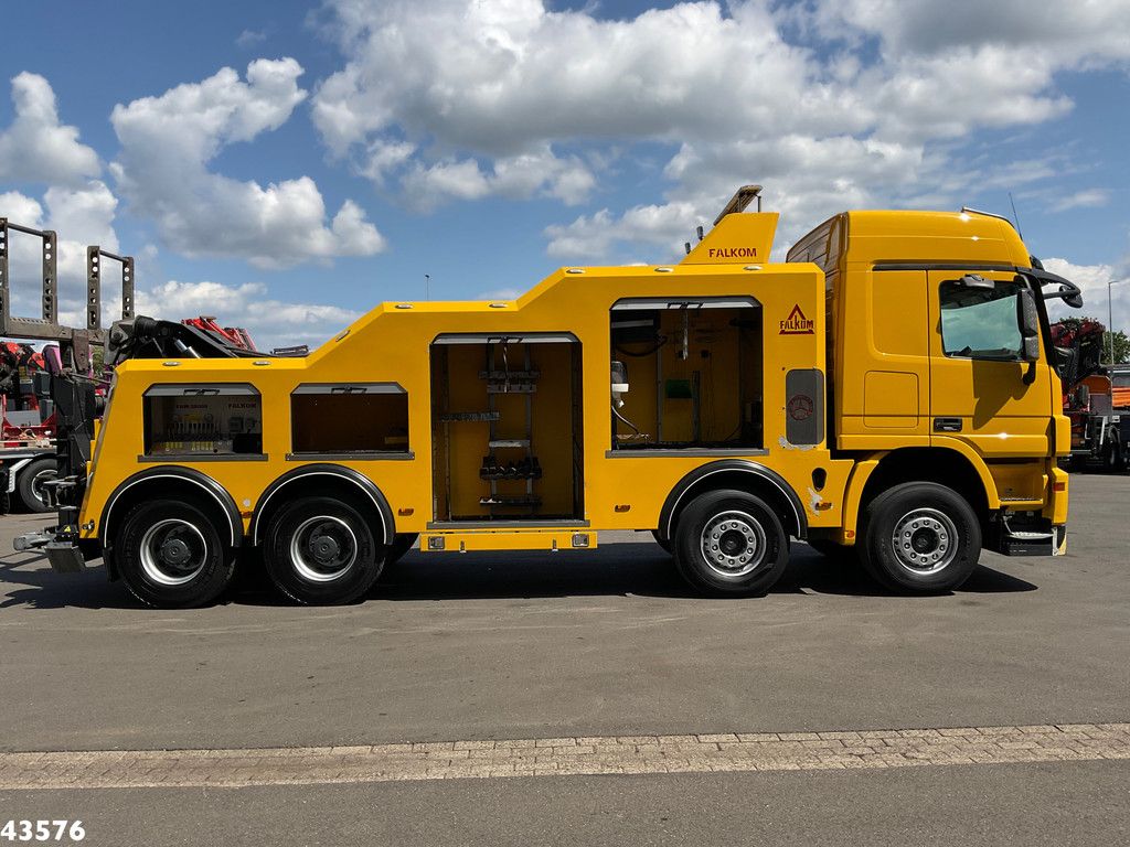 Mercedes-Benz Actros 4148 K 8x4 Falkom Abschlepp met WSK Just 144.539 km!
