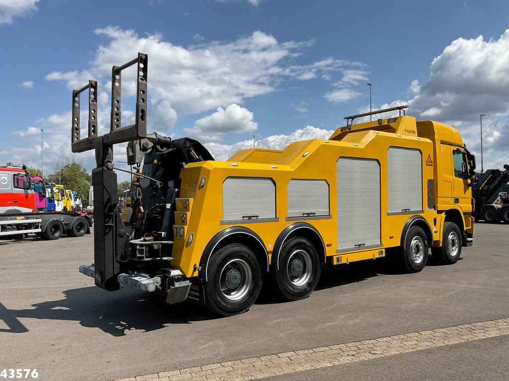 Mercedes-Benz Actros 4148 K 8x4 Falkom Abschlepp met WSK Just 144.539 km!