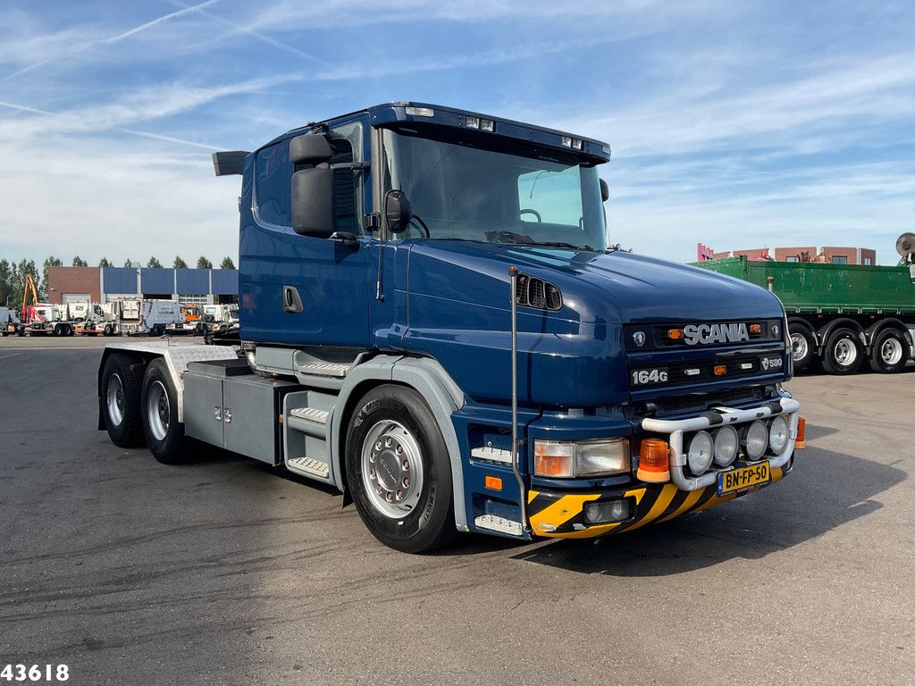 Scania T 164.580 V8 6x4 Origineel NL Trekker!