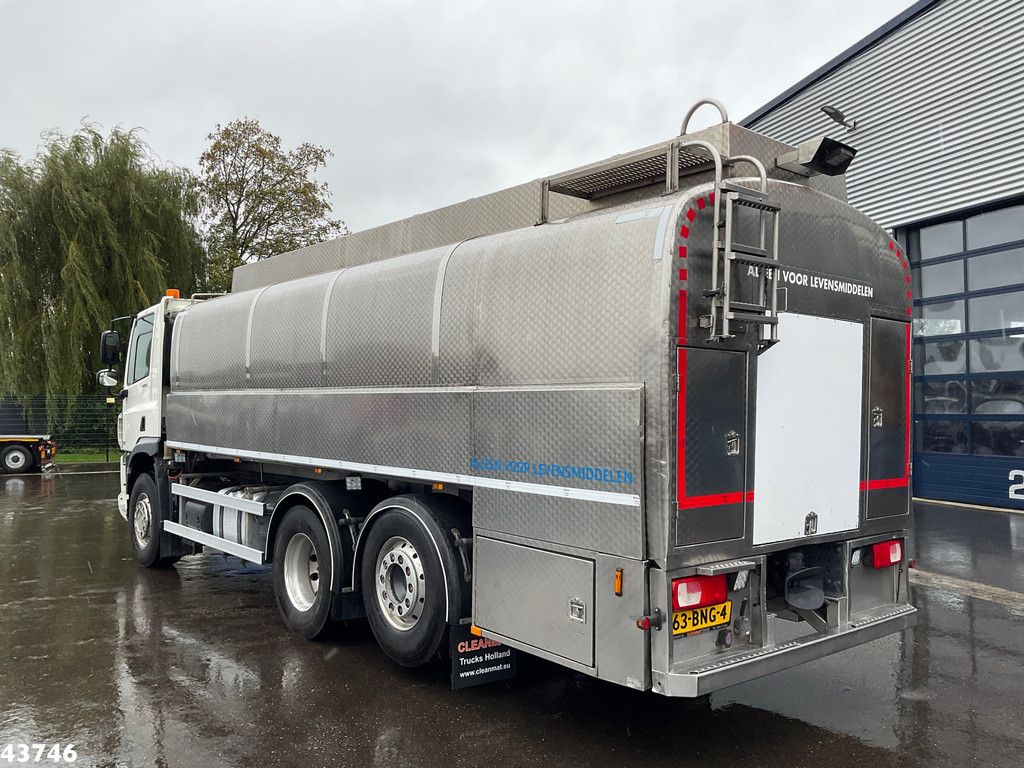 DAF FAN CF 450 Euro 6 RVS Milchtank