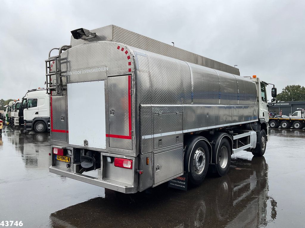 DAF FAN CF 450 Euro 6 RVS Milchtank