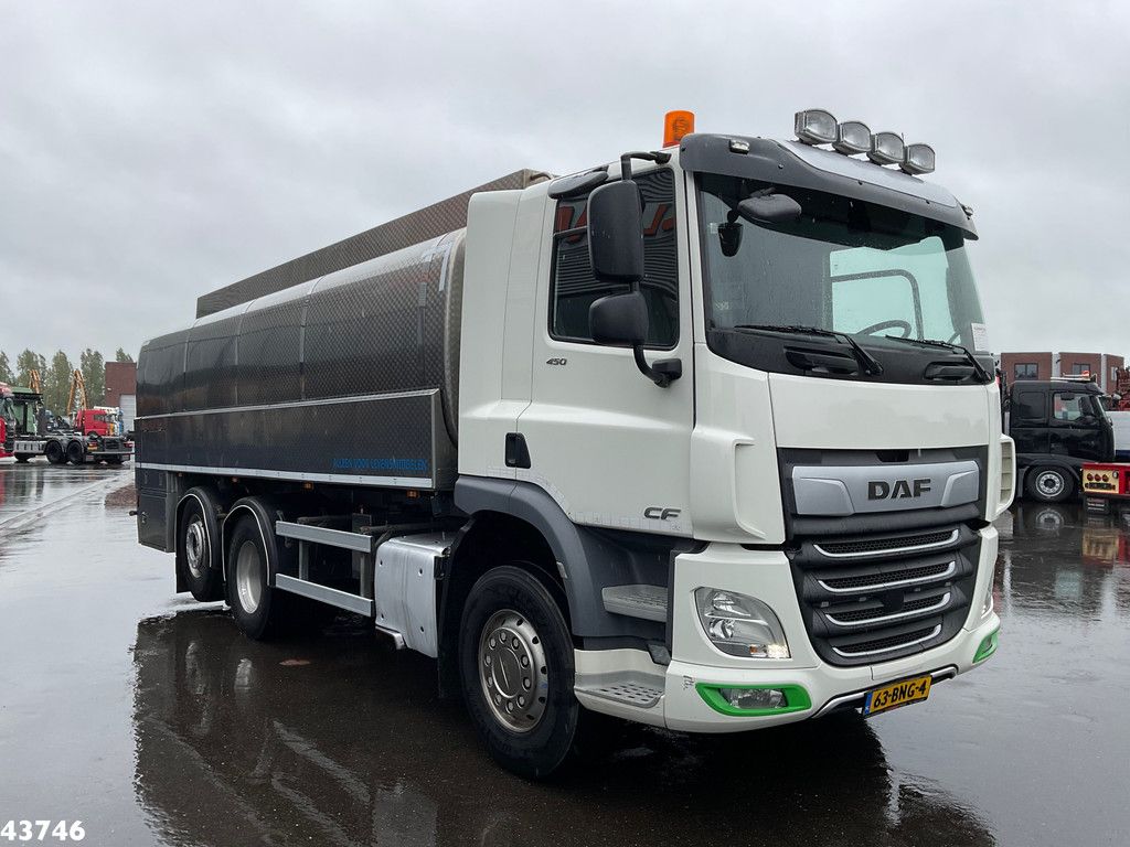 DAF FAN CF 450 Euro 6 RVS Milchtank