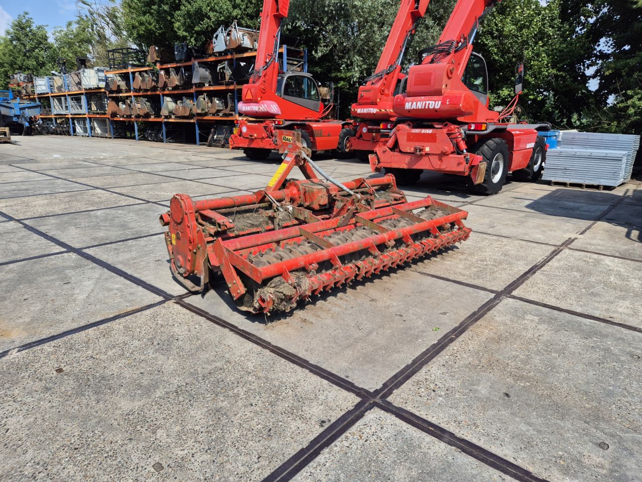 RAU pennenfrees met werkbreedte 3 m