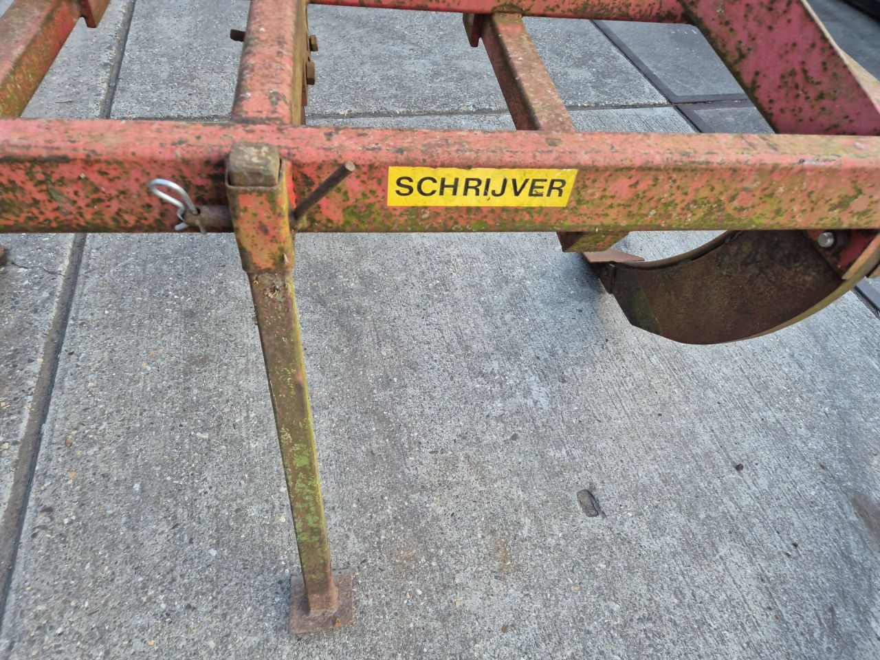 SCHRIJVER 3-poot cultivator