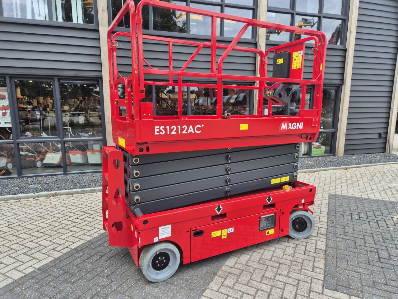 Nieuwe Magni RS1212AC+ schaarhoogwerker