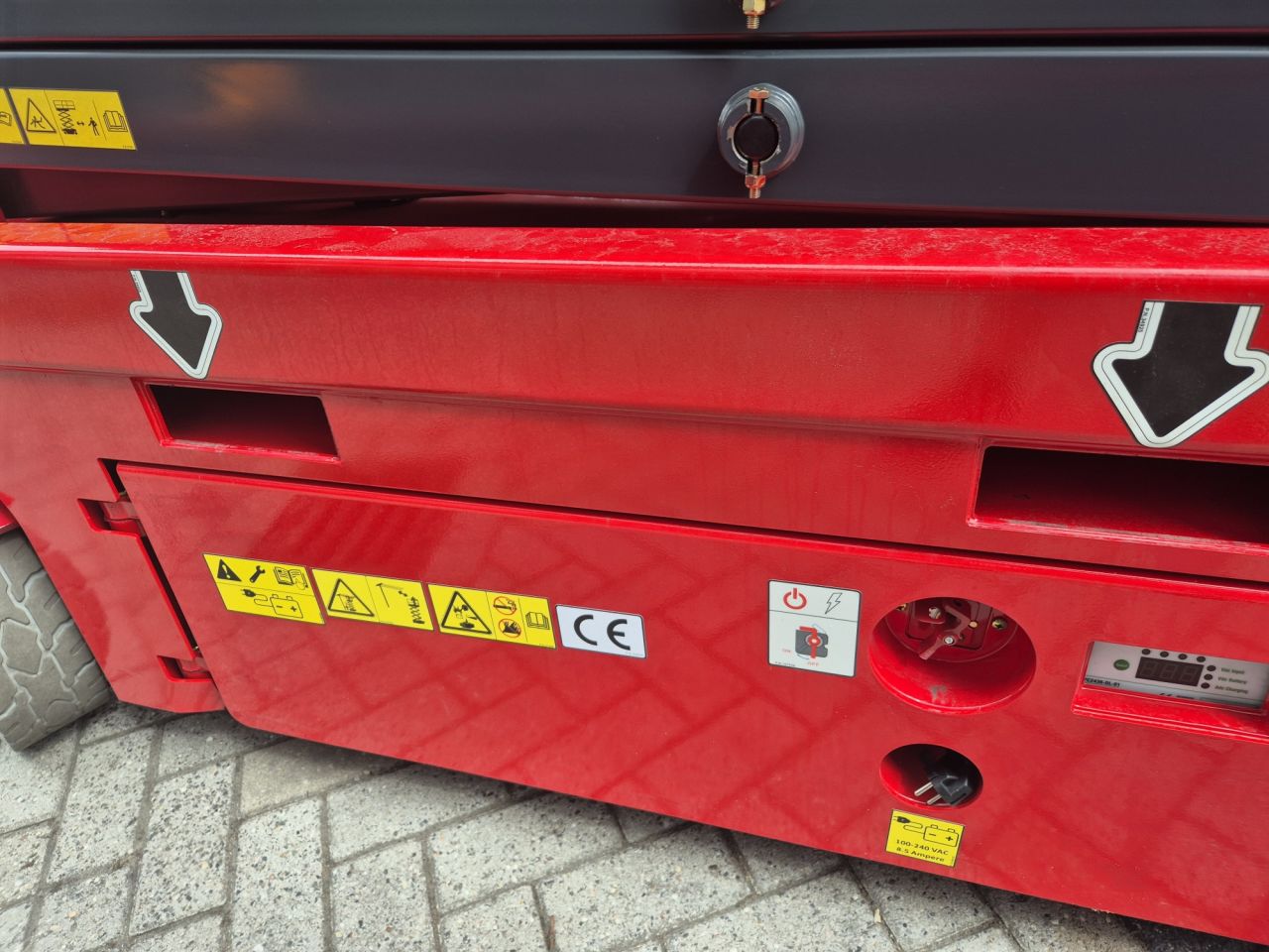 Nieuwe Magni RS1212AC+ schaarhoogwerker