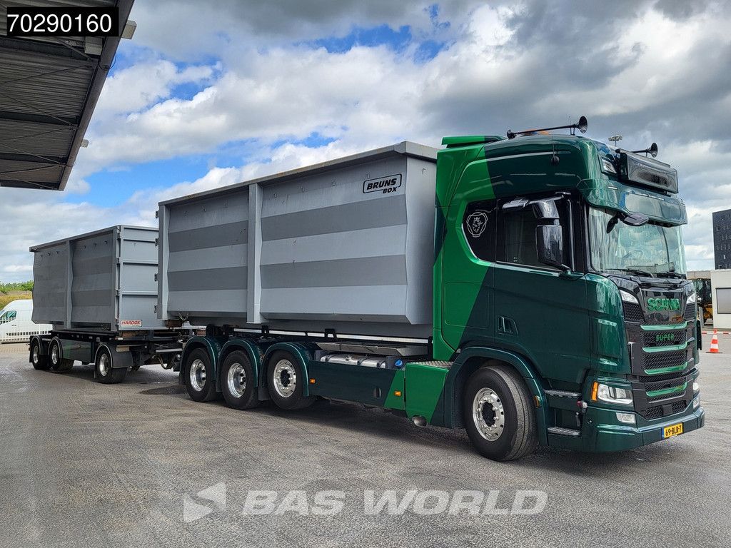 Scania R500 8X2 NL-Truck VDL SK-25-6600 Hooklift Retarder 2xTanks Navi ACC Euro 6