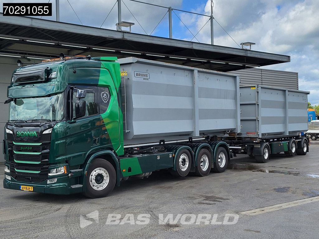 Scania R500 8X2 NL-Truck VDL SK-25-6600 Hooklift Retarder 2xTanks Navi ACC Euro 6