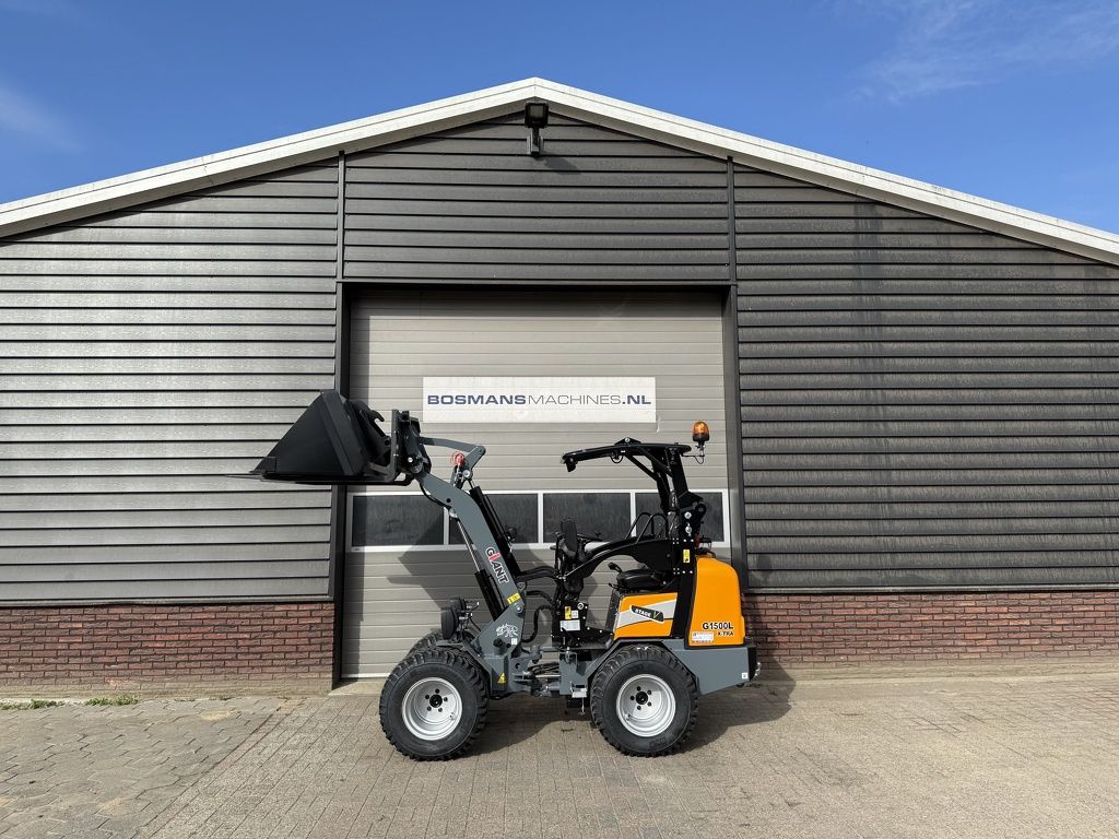 Giant G1500 L X-TRA minishovel NIEUW €495 LEASE