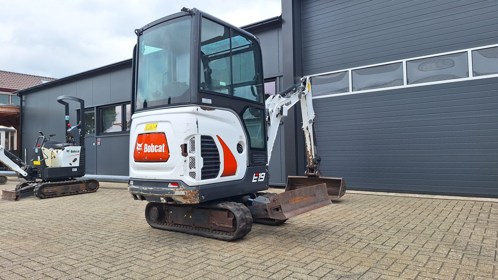 Bobcat E19 sloop/sorteer functie(2018)