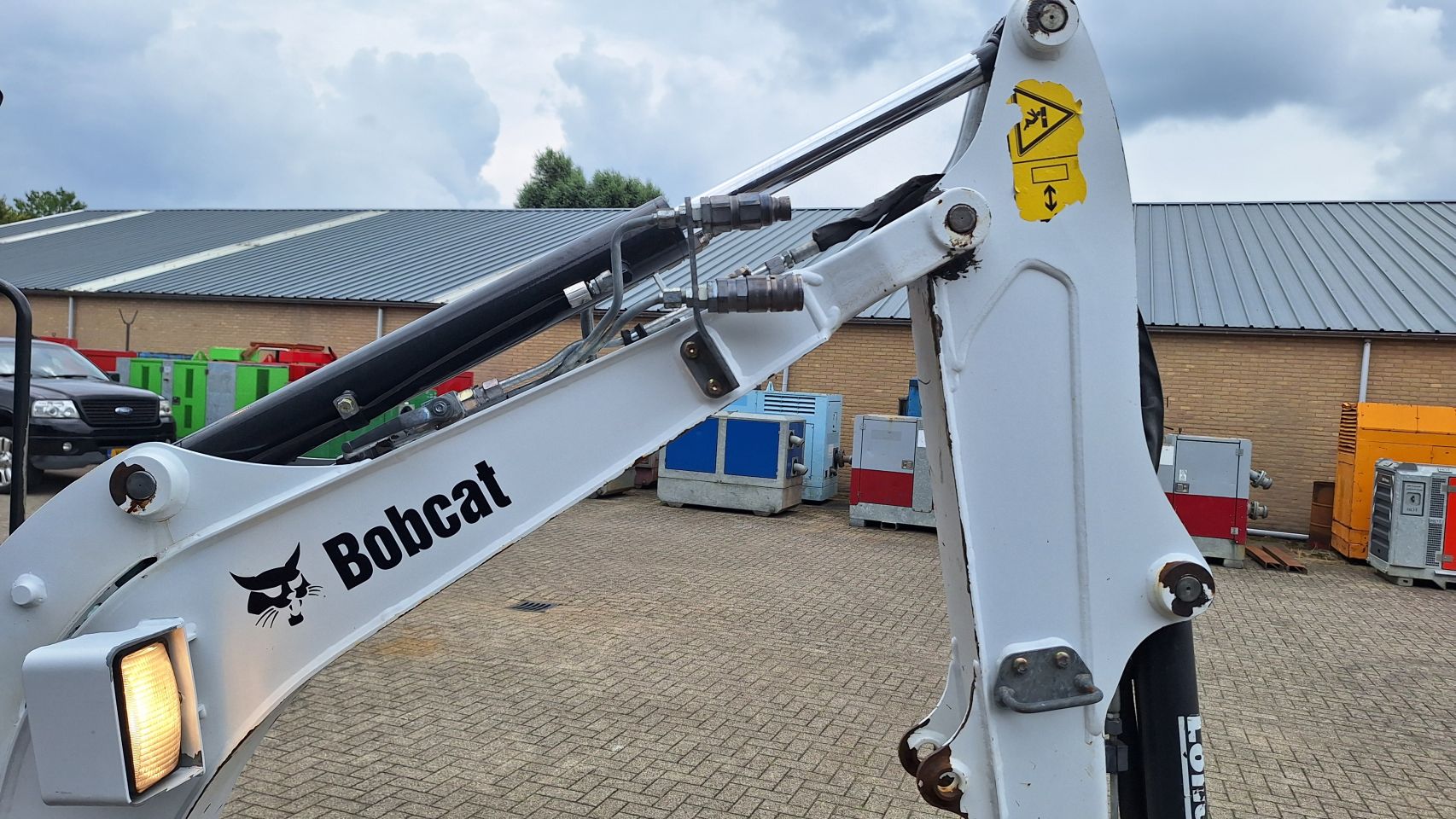 Bobcat E19 sloop/sorteer functie(2018)