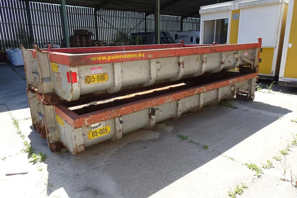 Puincontainer kabelsysteem