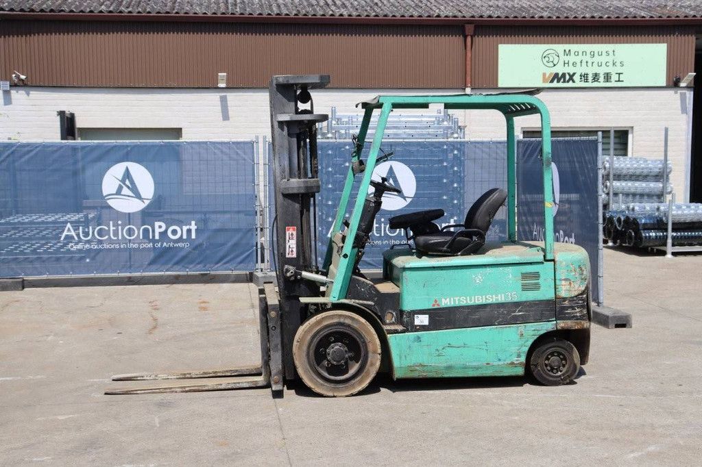 Forklift Mitsubishi FB35K-PAC-80E Electric 3500kg 2007