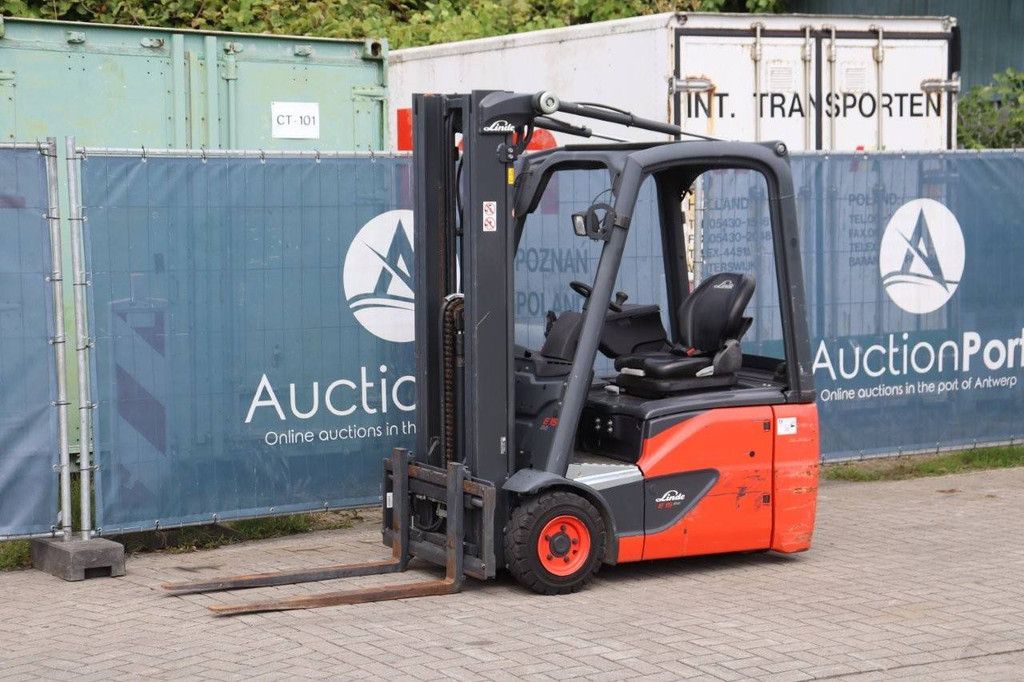 Heftruck Linde E15-02 Elektrisch 1500kg 2018