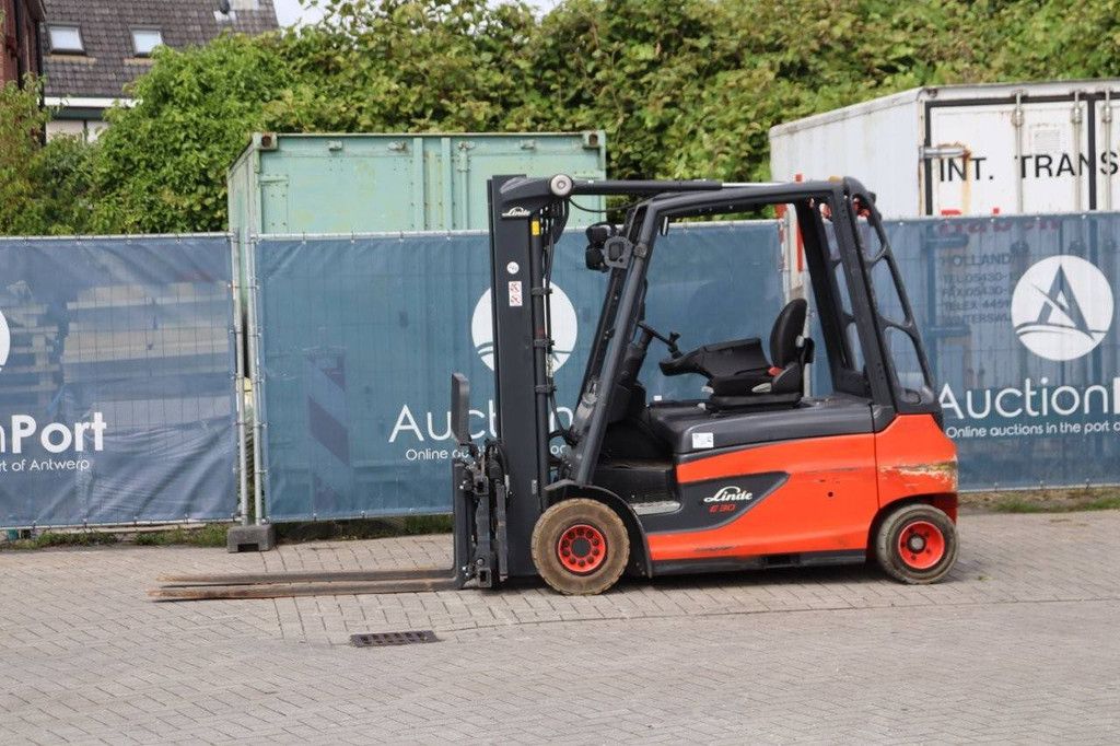 Forklift Linde E30L-01 Electric 3000kg 2018