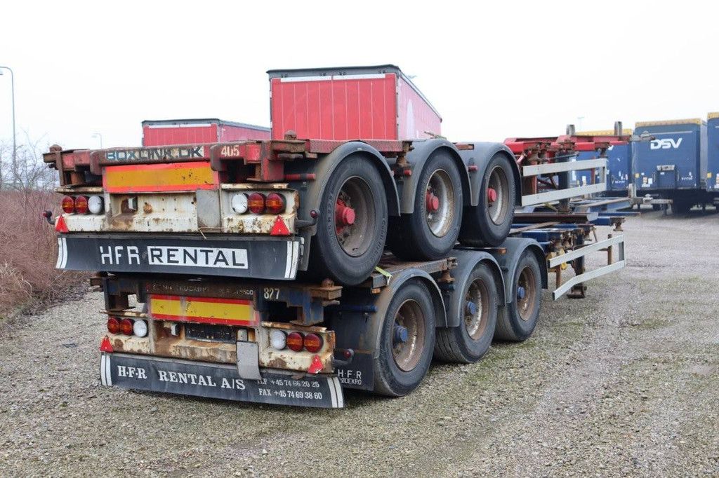 Container chassis HFR SB24 2009/2010 2 pieces