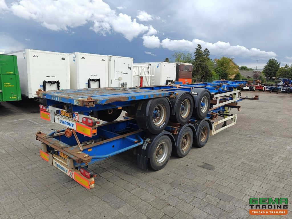 Krone SDC 27 3-axles BPW - DrumBrakes - 4700KG - 2x 20FT 1x 30FT 1x40FT - Package of 2