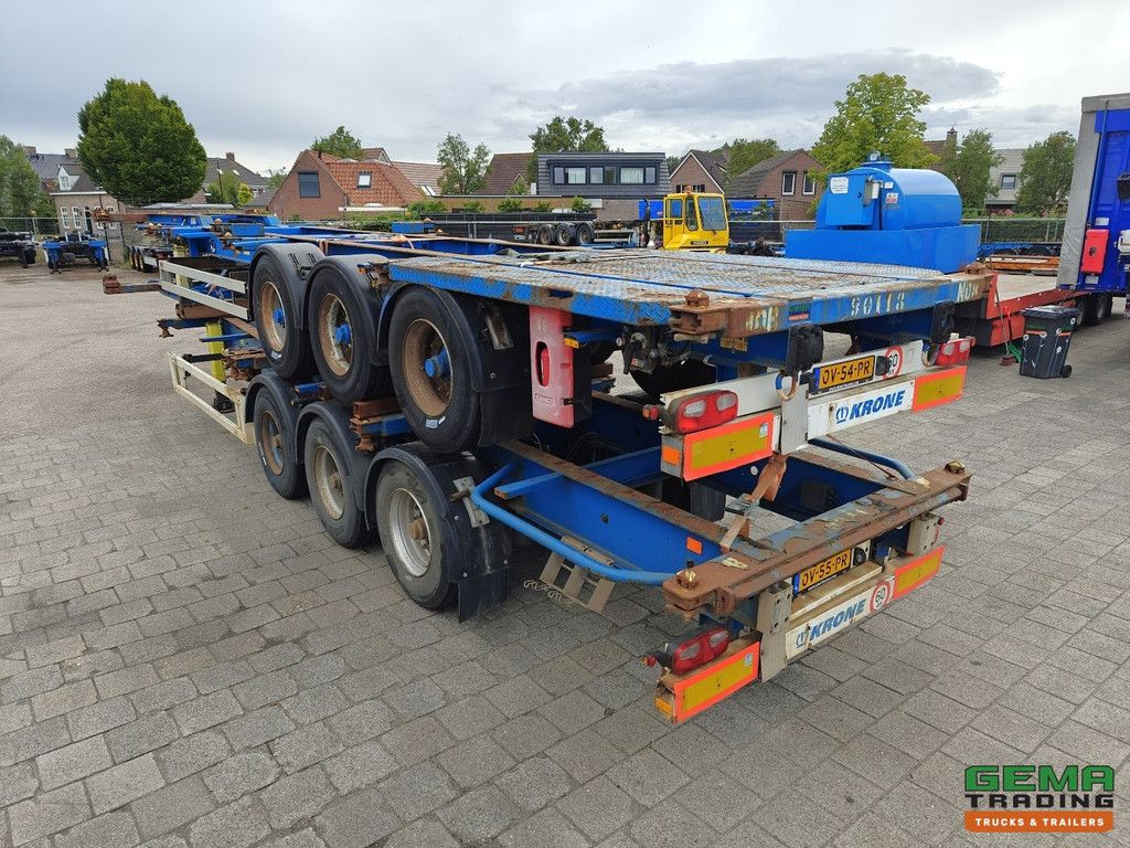 Krone SDC 27 3-axles BPW - DrumBrakes - 4700KG - 2x 20FT 1x 30FT 1x40FT - Package of 2