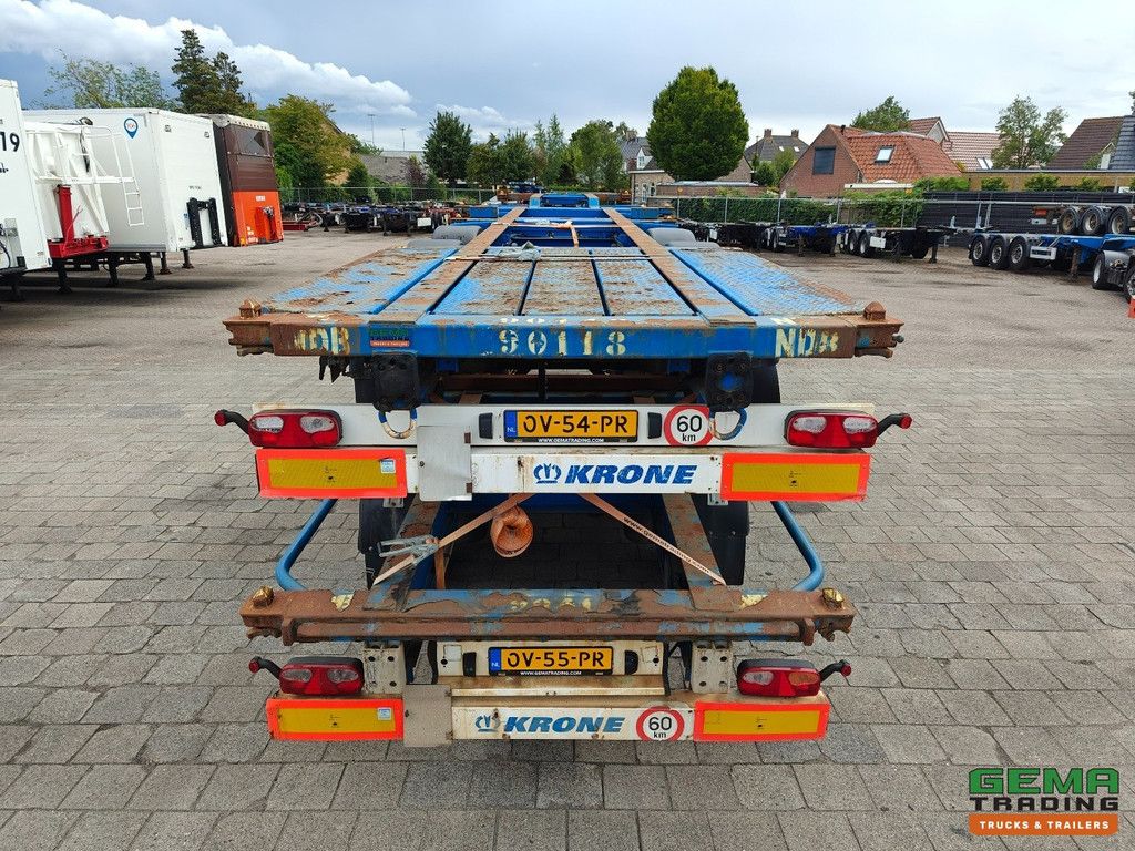 Krone SDC 27 3-axles BPW - DrumBrakes - 4700KG - 2x 20FT 1x 30FT 1x40FT - Package of 2